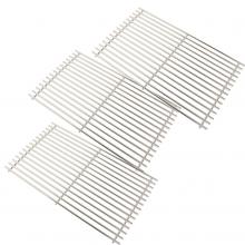 Stanbroil Replacement BBQ Stainless Steel Grill Cooking Grate for Weber Genesis II and Genesis II LX 400 Series(2017) Gas Grills, Set of 3