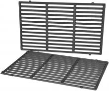Stanbroil Cast Iron Cooking Grate for Weber Genesis II and Genesis II LX 300 Series Gas Grills, Replacement Parts for Weber 66095, Set of 2
