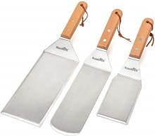 Stanbroil Set of 3 Stainless Steel Spatula Tools for Griddle BBQ Grill and Flat Top Cooking