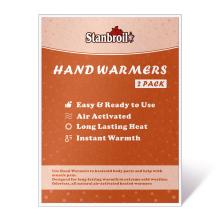 Stanbroil Hand Warmers Long Lasting Natural Safe and Odorless Single Use Air Activated Heat Packs for Hands, Toes and Body, Up to 10 Hours of Heat