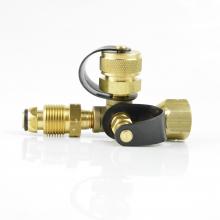 Stanbroil RV Propane Gas Heavy Duty Brass Tee Adapter Fitting