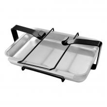 Stanbroil Aluminum Gas Grill Catch Pan and Holder/Grease Collection Pan
