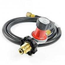 Stanbroil 0-30 PSI High Pressure Adjustable Regulator POL Connection and 48-Inch Hose Assembly Kit