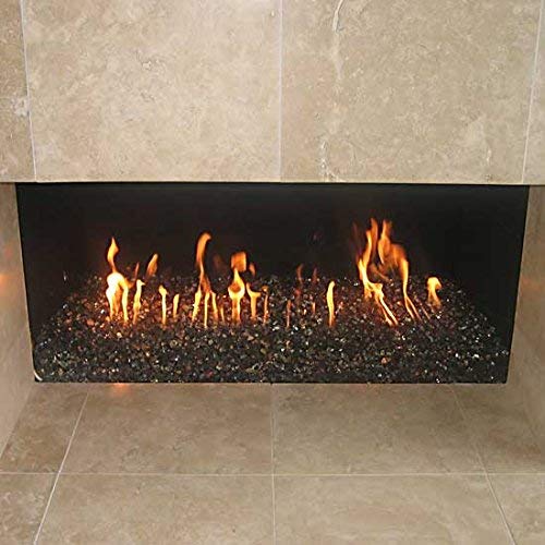 26.5-inch Stanbroil Stainless Steel Natural Gas Fireplace Dual Flame Pan Burner Kit 