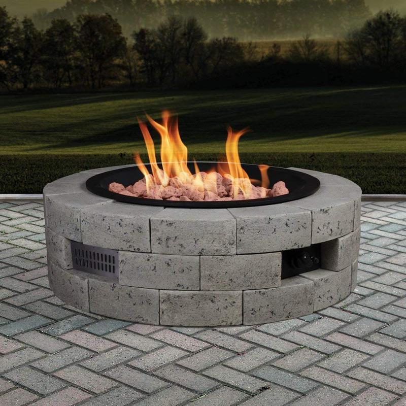 Fire Pit Slotted Venting Panel Kit, Stanbroil Fire Pit Installation Kit