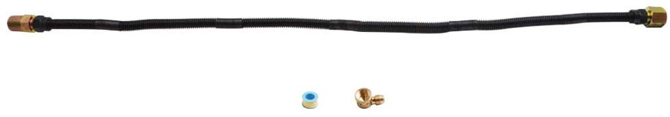 Stanbroil 3/8 X 36 Non-Whistle Flexible Flex Gas Line Connector Kit for NG or LP Fire Pit and Fireplace 