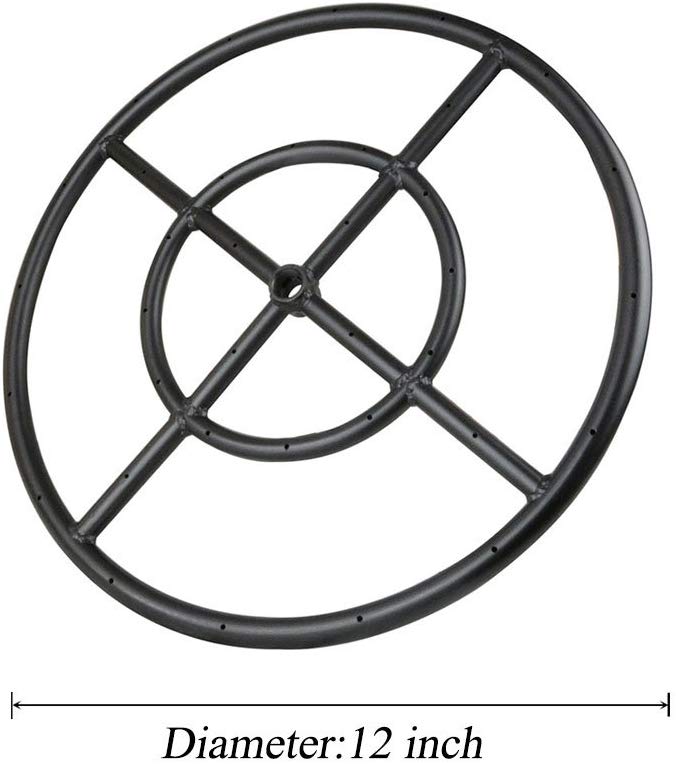 Stanbroil 12 Inch Round Fire Pit Burner, Stanbroil 12 Round Fire Pit Burner Ring