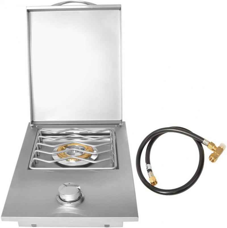 Stanbroil Stainless Steel Dropin Gas Single Side Grill Burner Gas Type