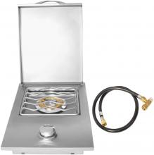 Stanbroil Stainless Steel Drop-in Gas Single Side Grill Burner Gas Type: Propane