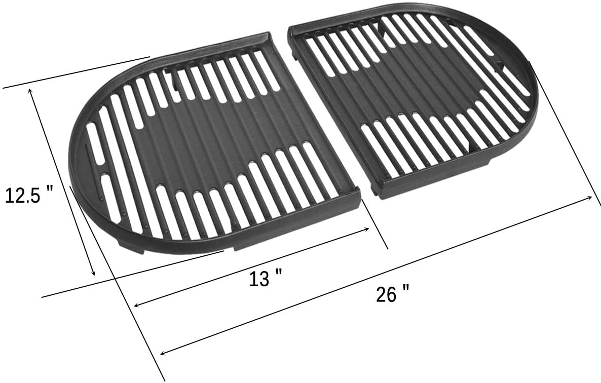 13 X 12.4" Cast Iron Griddle For Colean Roadtrip 285, 225 Table Top