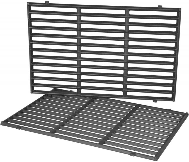 Uniflasy 66032 17.2 inch Flavorizer Bars 66095 19inch Cooking Grates for Weber Genesis II 300 Series LX 300 2017 and Newer Genesis II LX S/E-340 S-310 Replacements for Weber 66032 66095 67095 66795 