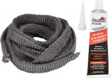Stanbroil 3/8 X 30 Non-Whistle Flexible Flex Gas Line Connector Kit for NG  or LP Fire Pit and Fireplace - Stanbroil Outdoor
