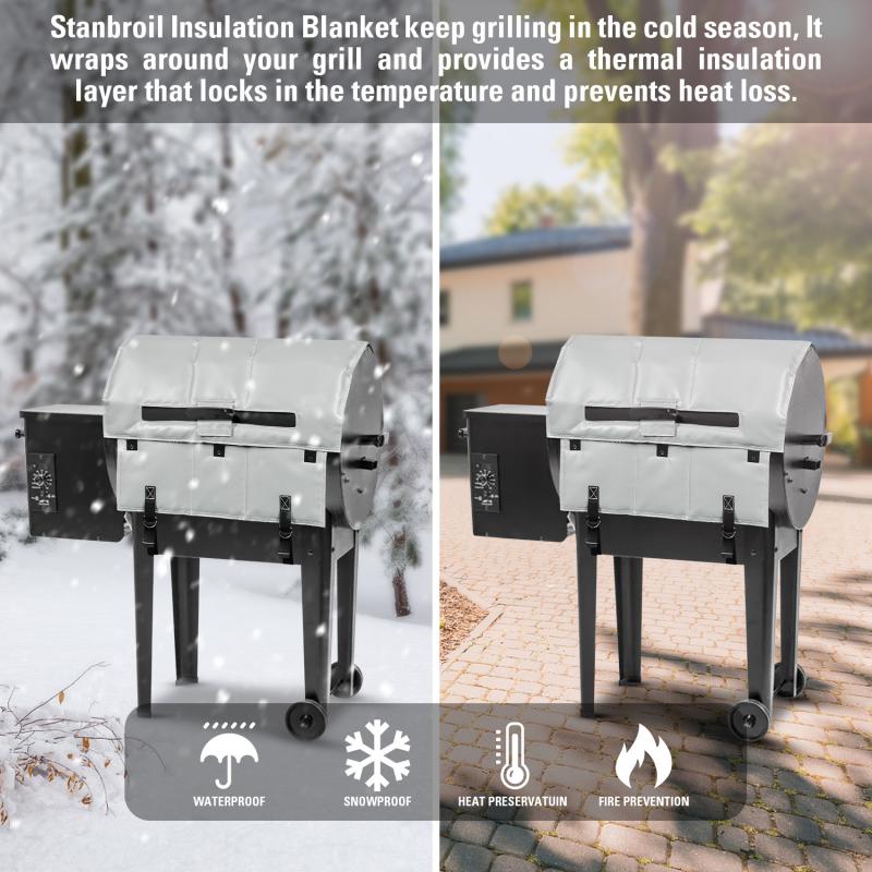 Stanbroil Insulation Traeger Insulation Blanket Ironwood 650 Bbq - Main Image