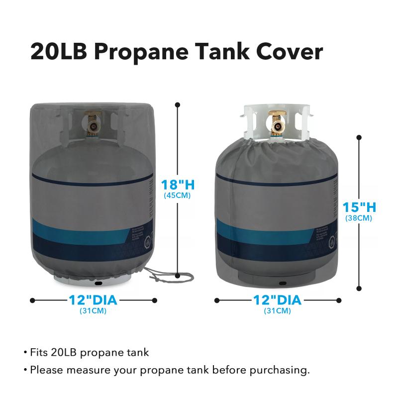 Stanbroil Propane Tank Cover with Side Stable Tabletop Feature for