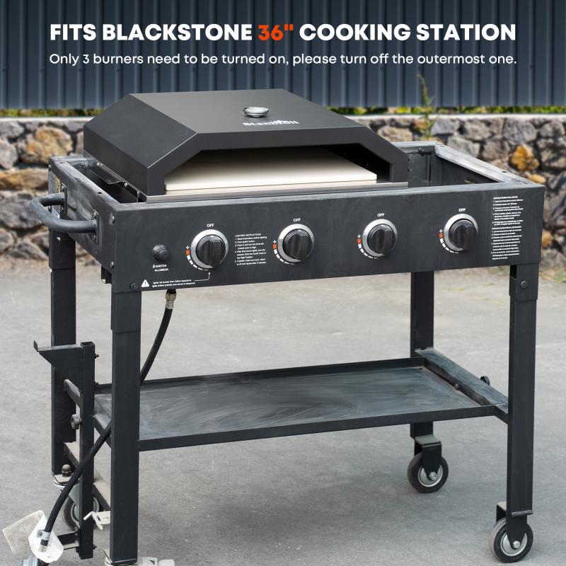 Stanbroil Pizza Oven for Blackstone 36 Gas Griddle Cooking