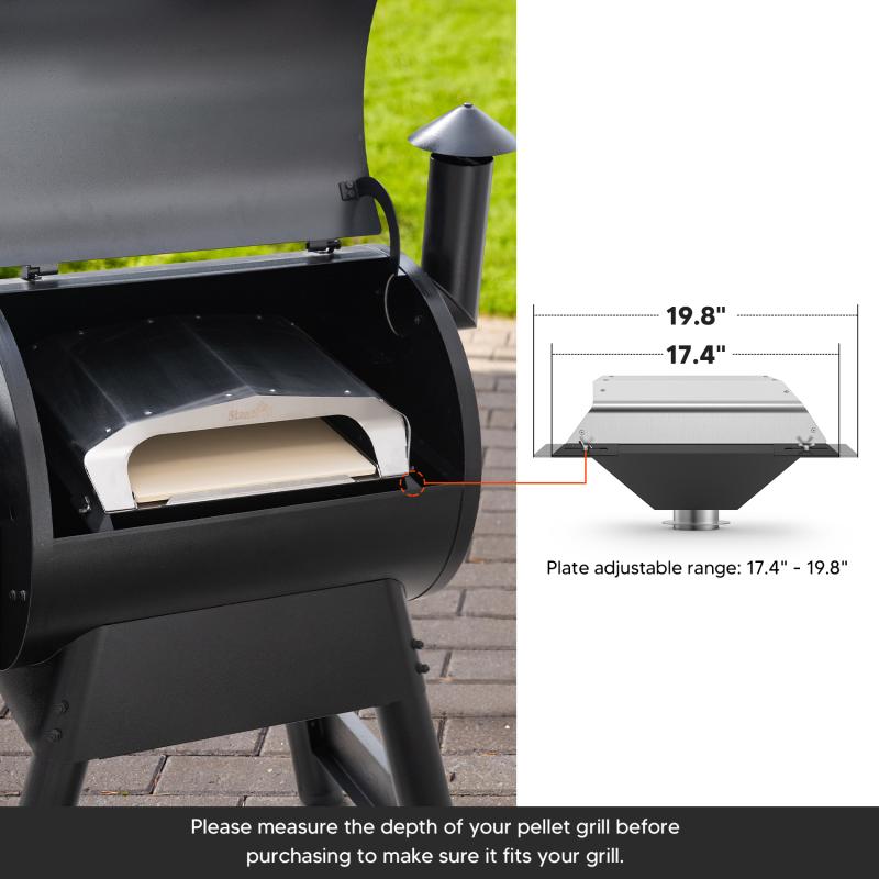 Stanbroil Pizza Oven for Blackstone 36 Gas Griddle Cooking