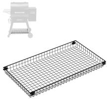 Stanbroil Pellet Grill Storage Shelf, Pellet Grill Storage Basket Fits Traeger Ironwood 650 and Pro 575 Grill, Grill Accessories to Add Storage Space