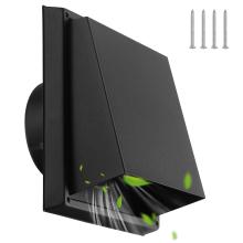 Stanbroil 4 Inch Wall Vent Exhaust Cover, External Extractor Dryer Cushioned Non-Return Flap, Outside Airflow Vent Replacement Hood